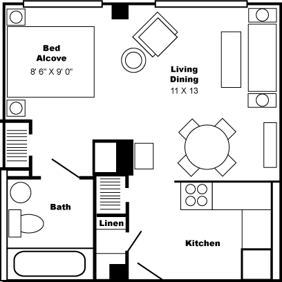 apartment floor plans with dimensions. hot Apartment Floor Plan